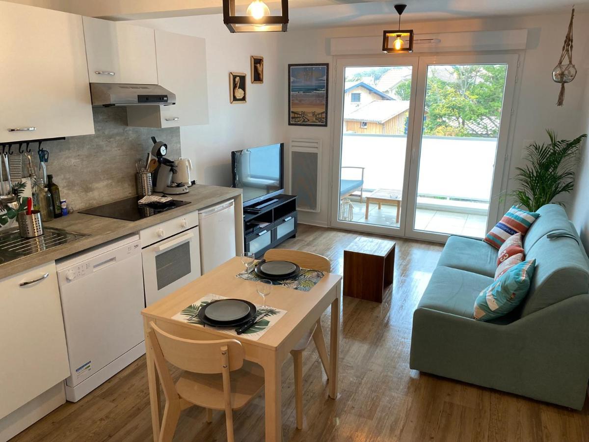 Au Coeur De Lacanau Ocean Appartement Neuf Avec Parking Bagian luar foto