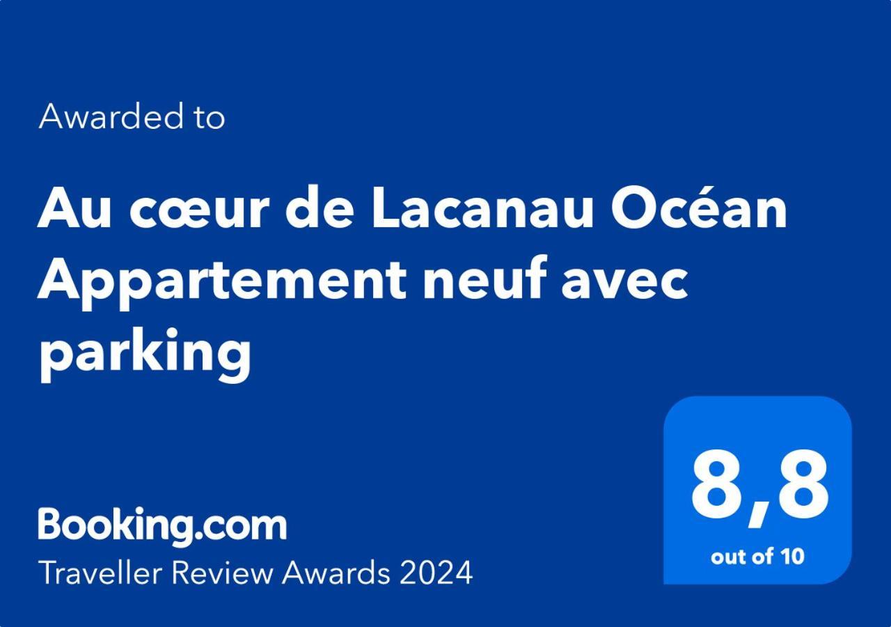 Au Coeur De Lacanau Ocean Appartement Neuf Avec Parking Bagian luar foto