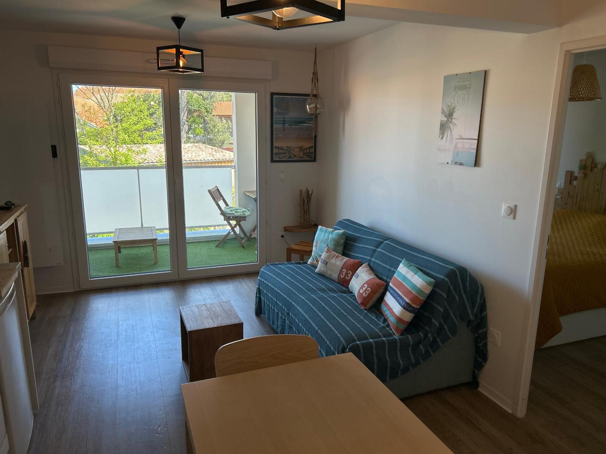Au Coeur De Lacanau Ocean Appartement Neuf Avec Parking Bagian luar foto