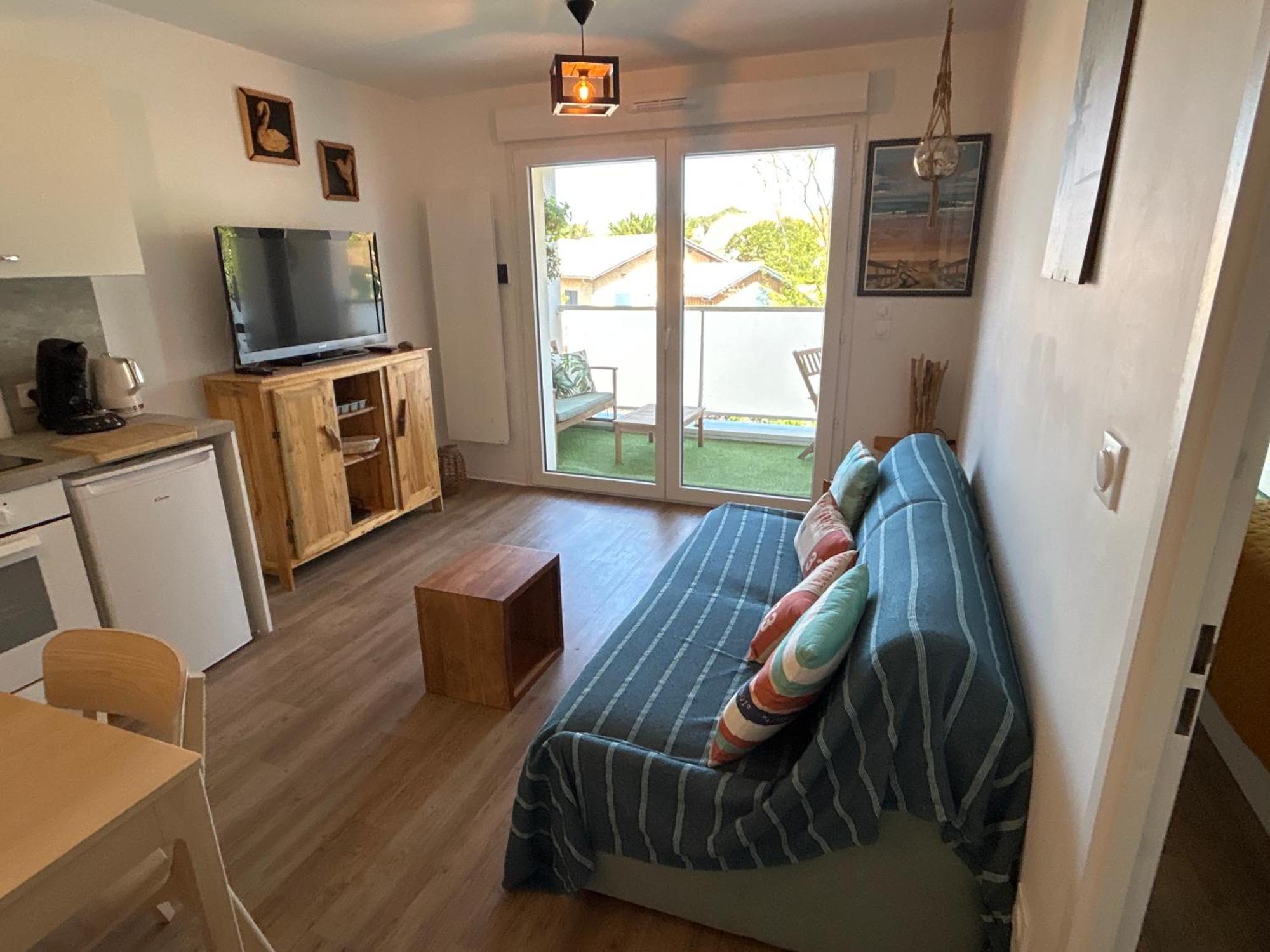 Au Coeur De Lacanau Ocean Appartement Neuf Avec Parking Bagian luar foto